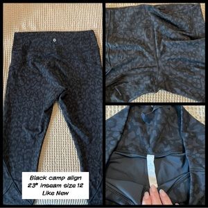 Lululemon align leggings - camo